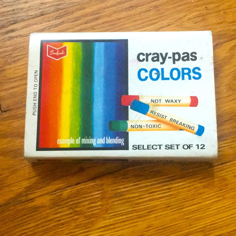 Cray-pas oil pastels from Japan
